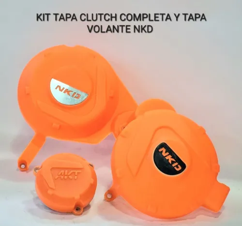 Kit Protector Tapa Clutch Y Tapa Volante Lujo Akt Nkd 125/sl