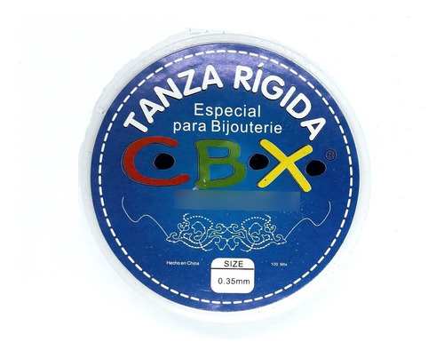 Tanza Rigida 0.35 Mm X 100 Metros Bijou