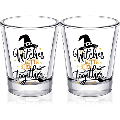 Halloween Wine Glass 2 Oz Glasses Set Of 2 Cute Wine Gl...