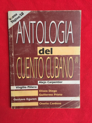 Antologia Del Cuento Cubano - Varios Actuares