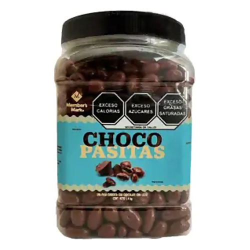 Uva Pasa Cubierta Con Chocolate  Member´s Mark 1.4 Kg