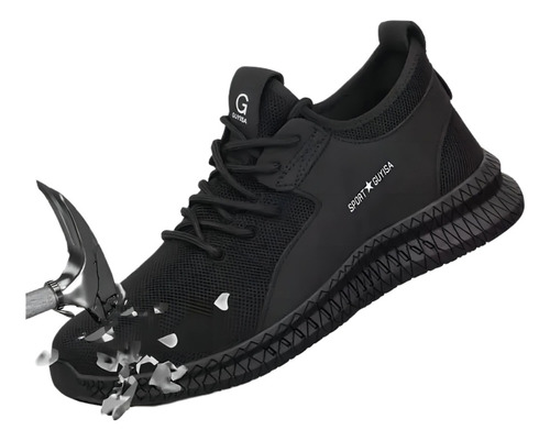 Tenis De Seguridad Industrial Y Antideslizante Para Hombre