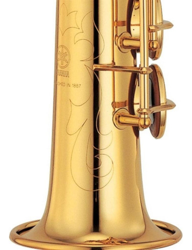 Sax Soprano Yamaha Yss 475 Ii Tudel Fixo