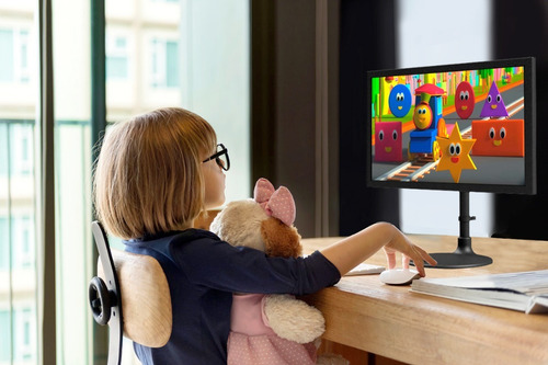 Imagem 4 de 5 de Suporte Monitor De Mesa P/ Tv/monitor De 10 Até 26 Preto