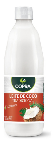 Leite De Coco Culinario Tradicional Copra Pet 500ml 
