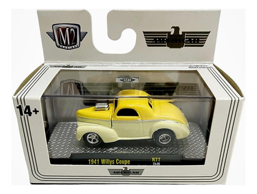 M2 Machines 1941 Willys Coupe Escala 1:64