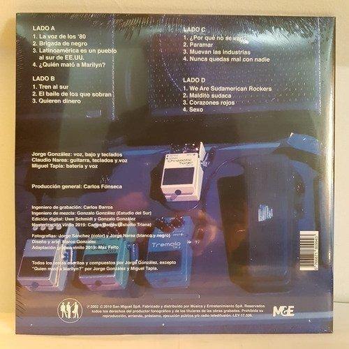 Imagen 2 de 2 de Los Prisioneros Estadio Nacional Vinilo Envio Gratis