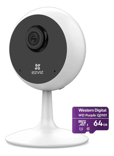 Camara Ezviz Wifi 720p 1mp Gran Angular Audio Memoria 64gb