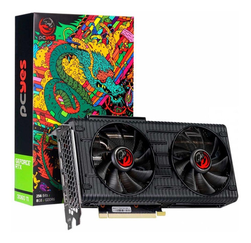 Geforce Rtx 3060 Ti 8gb Gddr6 256bits Pcyes Pp3060ti8dr6256