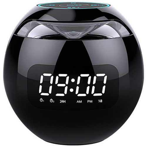 Reloj Colorido Altavoz Bluetooth Mini Hogar Portátil