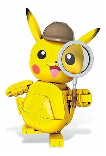 Juego De Construcción Mega Construx Pikachu Detective