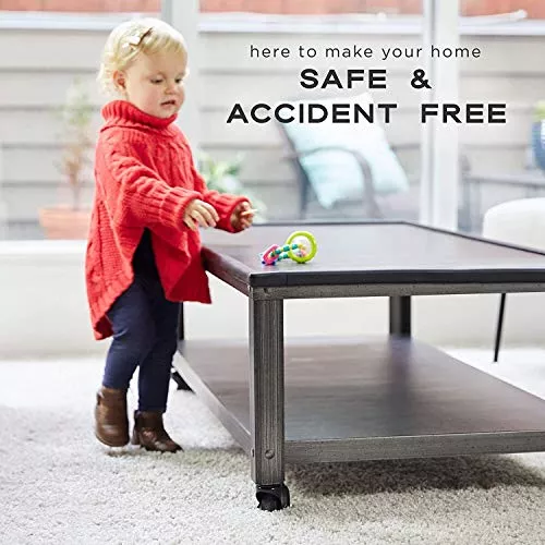 Bebe Earth - Protectores de esquina a prueba de bebés, 12 protectores de  esquina para muebles, protectores de esquina para mesa, protector de