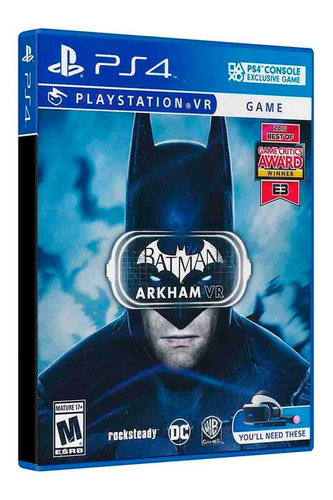 Ps4 Batman Arkham Vr Original 