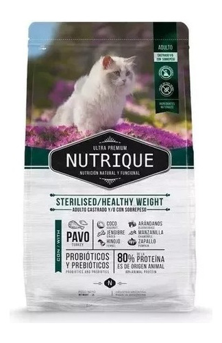 Nutrique Para Gato Castrado Sterilized 7.5kg