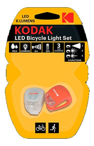 Lámpara Linterna Led Para Bicicletas Kodak