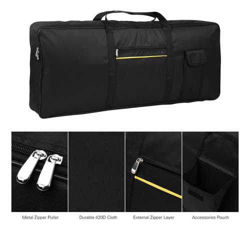 Funda De Soporte Para Piano Electrónico, Portátil, 61 Teclas
