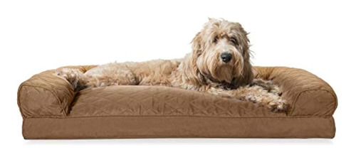 Furhaven Deluxe Perro Sofá  Almohada Sofá Cama Para Perros Y