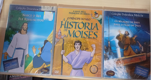 Dvd As Historias De Jesus - Desenho