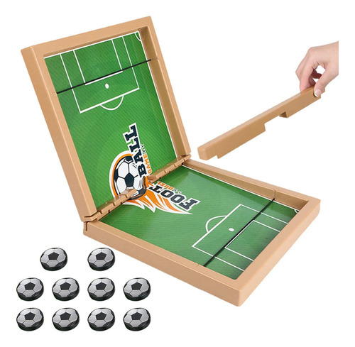 Juego De Mesa Sling Puck Mini Juego De Futbolín