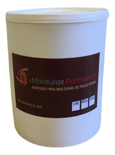 Adhesivo Para Molduras Adma 1.5 Kg Pote.