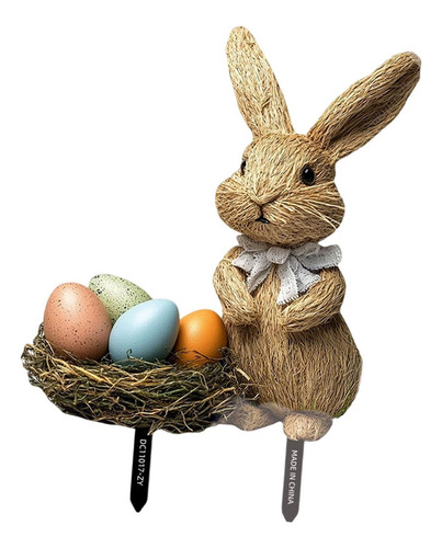 Pascua Conejos De Los Conejos De Huevo De Huevo Decoración