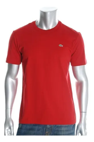 Polera lacoste roja hotsell