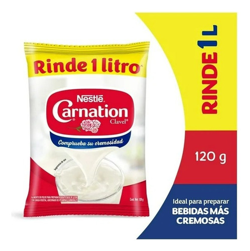 2 Pza Leche En Polvo Carnation Clavel 120 G