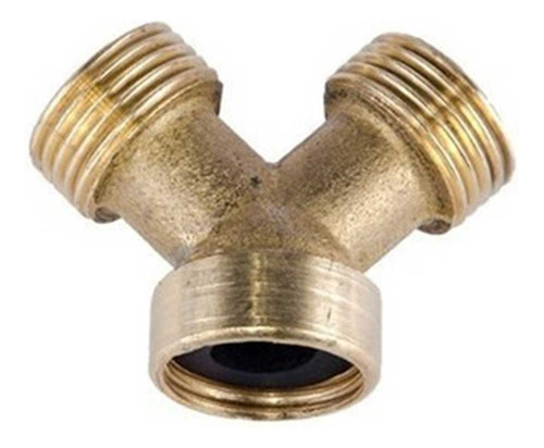 Yee Conector Para Lavadora Bronce 3/4 Pulgada 