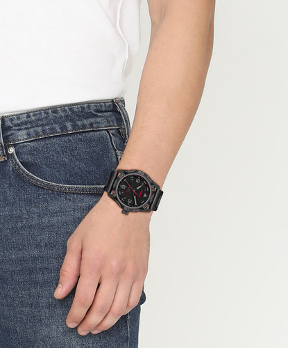 Reloj Hugo Para Hombre 1530333 Acero Inoxidable Negro
