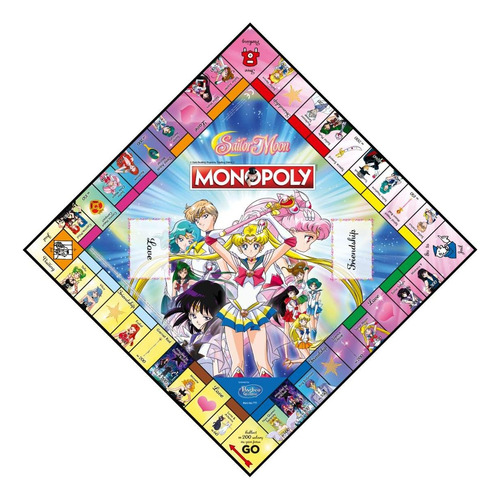 Juego De Mesa Monopoly De Sailor Moon