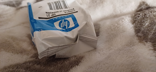 Cartucho De Tinta Hp 21 Negro Original