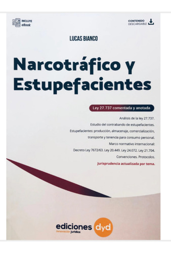 Narcotráfico Y Estupefacientes Lucas Bianco