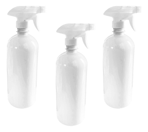 Atomizador 1 Litro De Pet Blanco - 50 Pcs