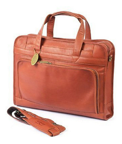 Maletín - Claire Chase Professional Briefcase In Saddle, Bro