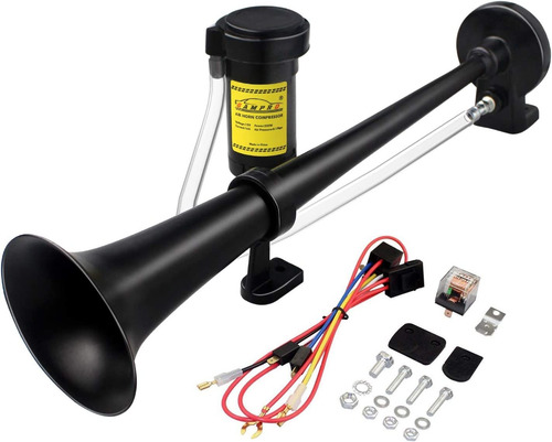 Bocina Neumática Gampro, 12 V, 150 Db, 18 Pulgadas, Zinc Cro