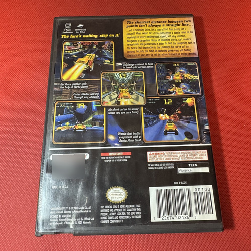 Smashing Drive Nintendo Gamecube Gc Original (Reacondicionado)