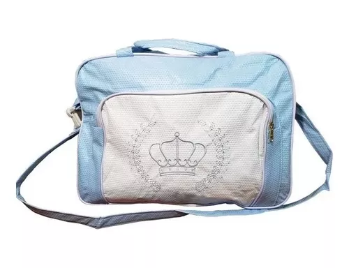 Enxoval Bebê Reborn Menino Bolsa Roupa Azul 10 Acessórios