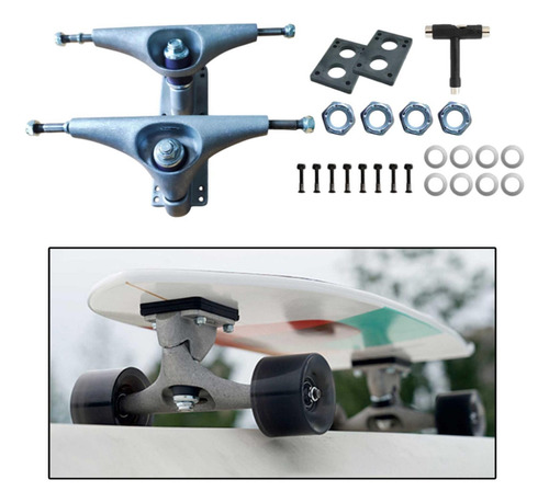 Base De Puente Para Ejes De Patineta, Kits De Inicio Puente