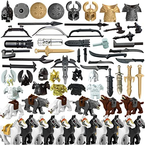 Joymeet Custom Weapons Set Medieval Roma Grecia Egipto Ejérc