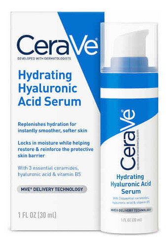 Cerave Hydrating Hyaluronic Acid Face Serum