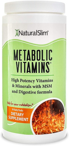 Vitaminas Metabólicas Naturalslim - Unidad a $12997