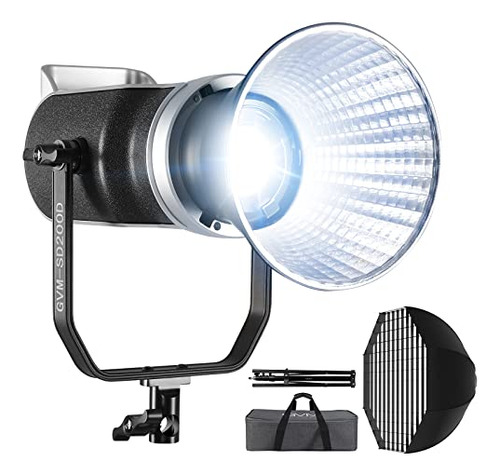 Gvm Sd200d - Luz De Video Led Con Caja De Luz De Luz De Estu