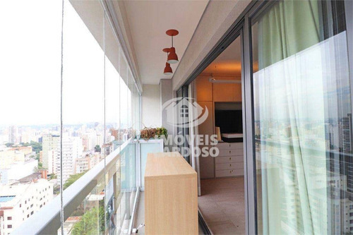 Apartamento Duplex Com 1 Dormitório À Venda, 72 M² Por R$ 1.595.000 - Pinheiros - São Paulo/sp - Ad0007