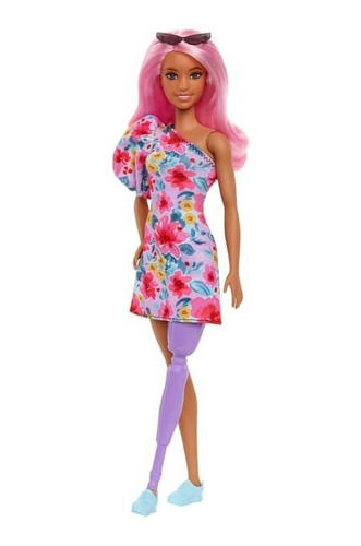 Muñeca Barbie Fashionista #189 Con Protesis