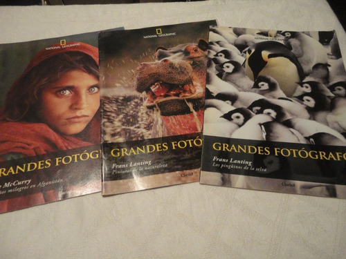 Grandes Fotografos National Geographic Lote De 3 Revistas