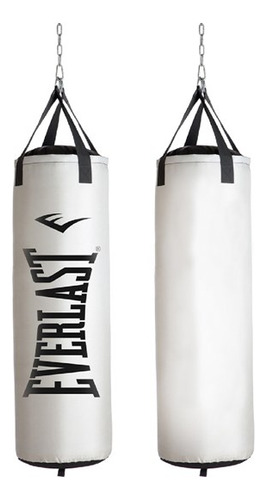 Saco De Pancada Everlast Vazio Cinza 100 X 49 Cm 31kg