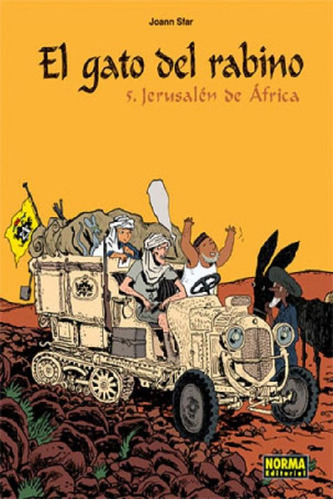 Libro - Gato Del Rabino 5 Jerusalén De África - Joan Sfar -