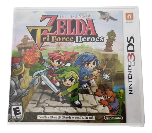 The Legend Of Zelda: Triforce Heroes 3ds Nintendo N3ds