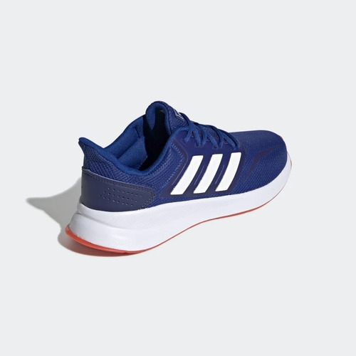 tenis adidas masculino azul e laranja