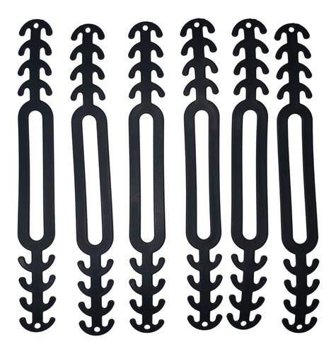 Salvaorejas De Silicona Pack 24 U Color Negro